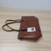 RAVESSIA Women's Brown Leather Handbag - Elegant and Versatile for Everyday or Special Occasions