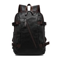 RAVESSIA Leather School Bag - Stylish, Durable, and Spacious for Students and Professionals